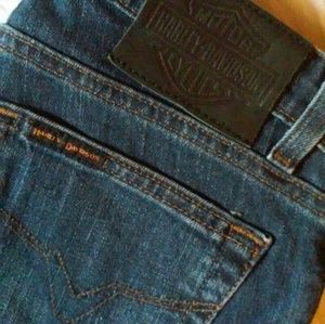 Women's HARLEY-DAVIDSON Jeans boot midrise sz 4